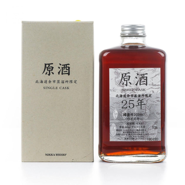 絕版傳奇】余市25年單桶原酒：一瓶難求的頂級瑰寶，價值如何定義