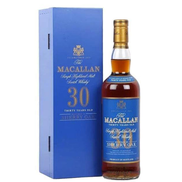 麥卡倫30年天藍版回收