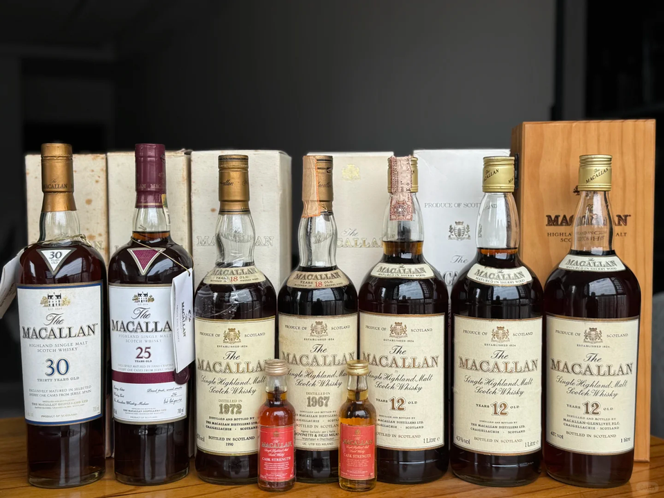 The Macallan: Edition and Dated Market Records — Age and Year Fields reference