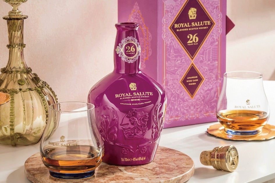 Royal Salute, Ceramic Bottle: Product Range and Edition reference
