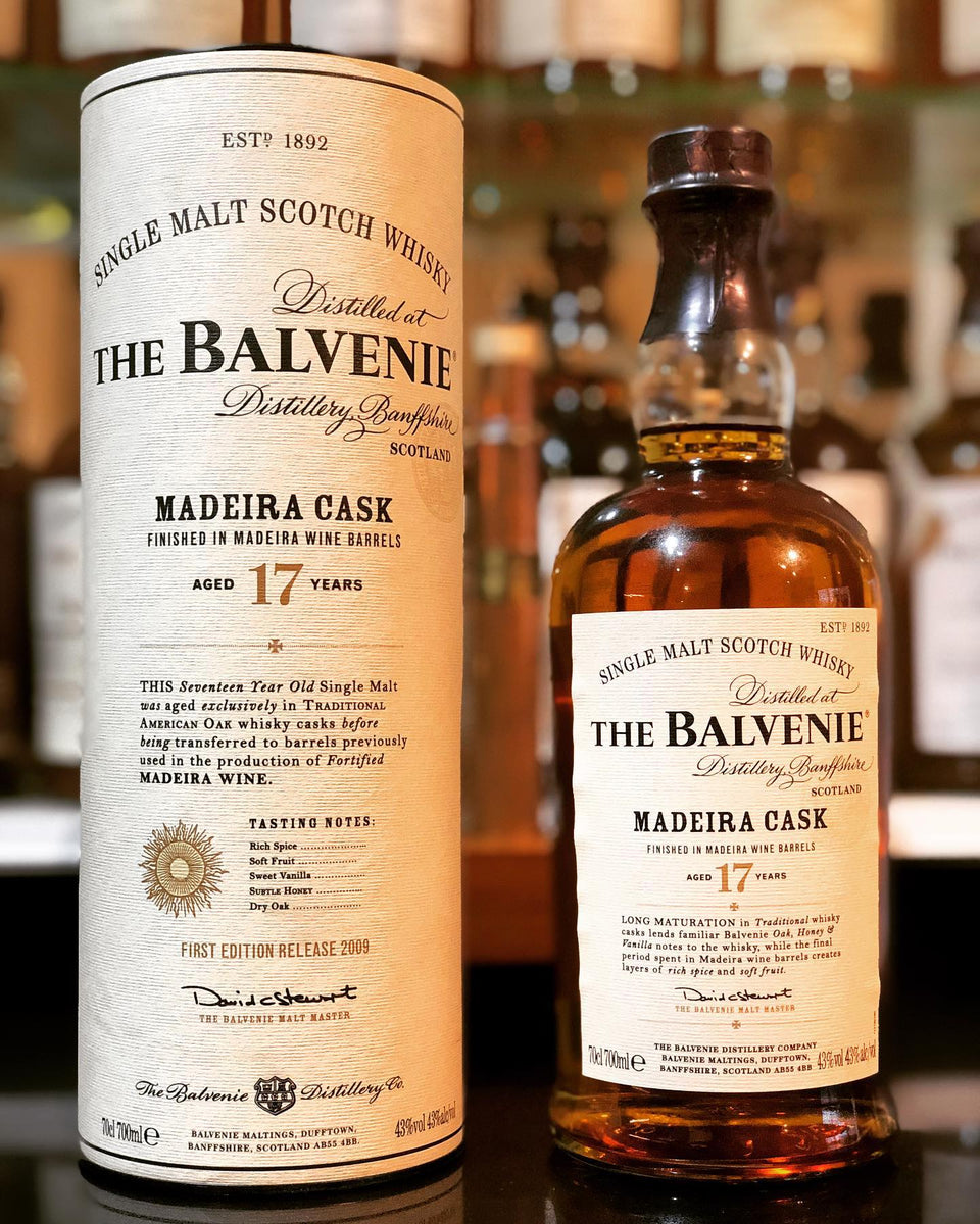 The Balvenie, 40 Year Old, 17 Year Old reference