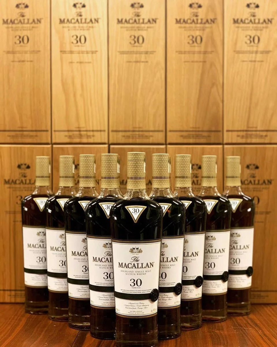 Market Analysis of Aged Scotch Single Malt Whiskies for Resale: Macallan 30 Year Old and Dalmore 35 Year Old whisky.