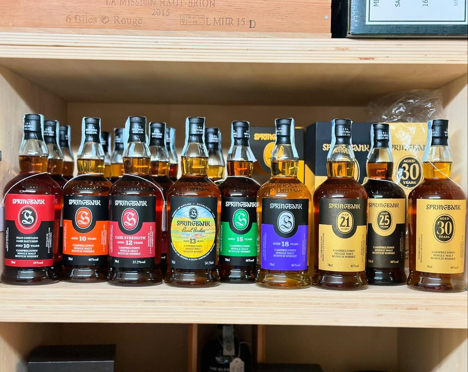 Springbank, Full Family Range reference