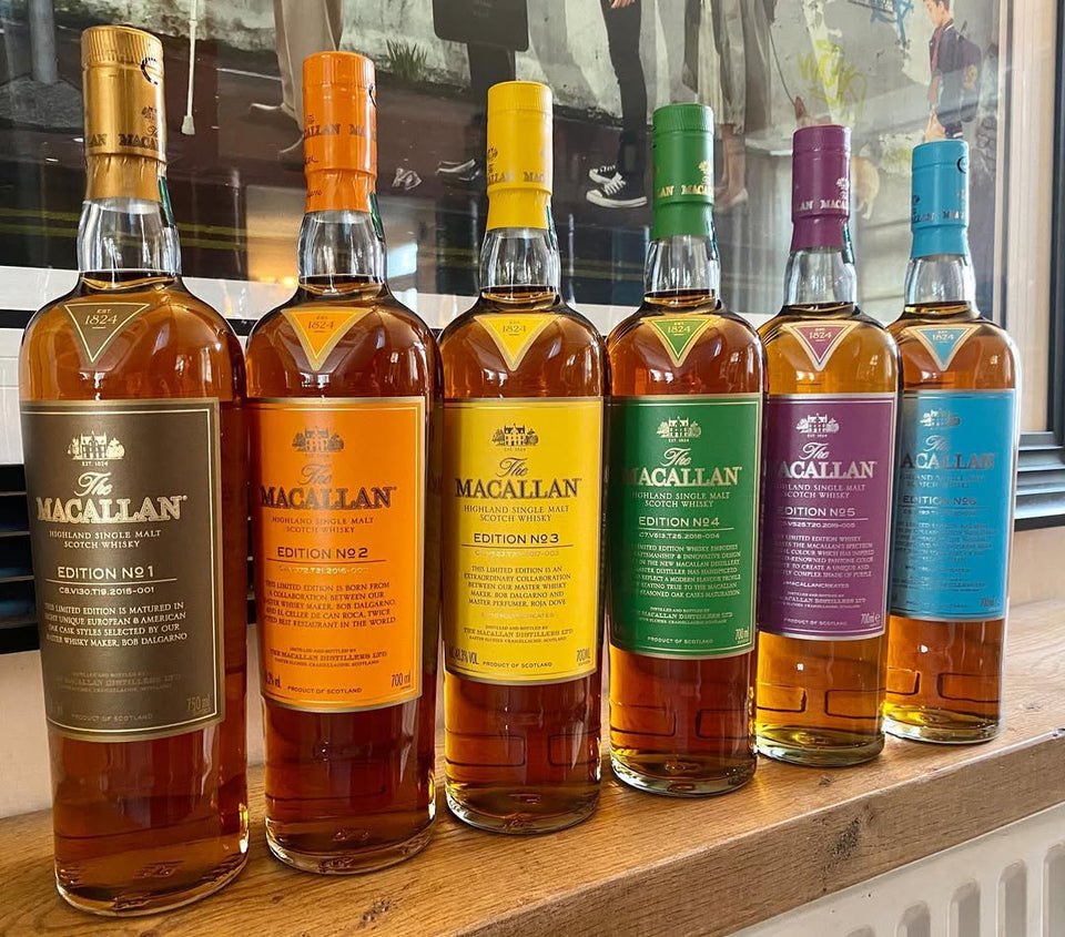 The Macallan, Edition No. 1–6, Complete Set reference