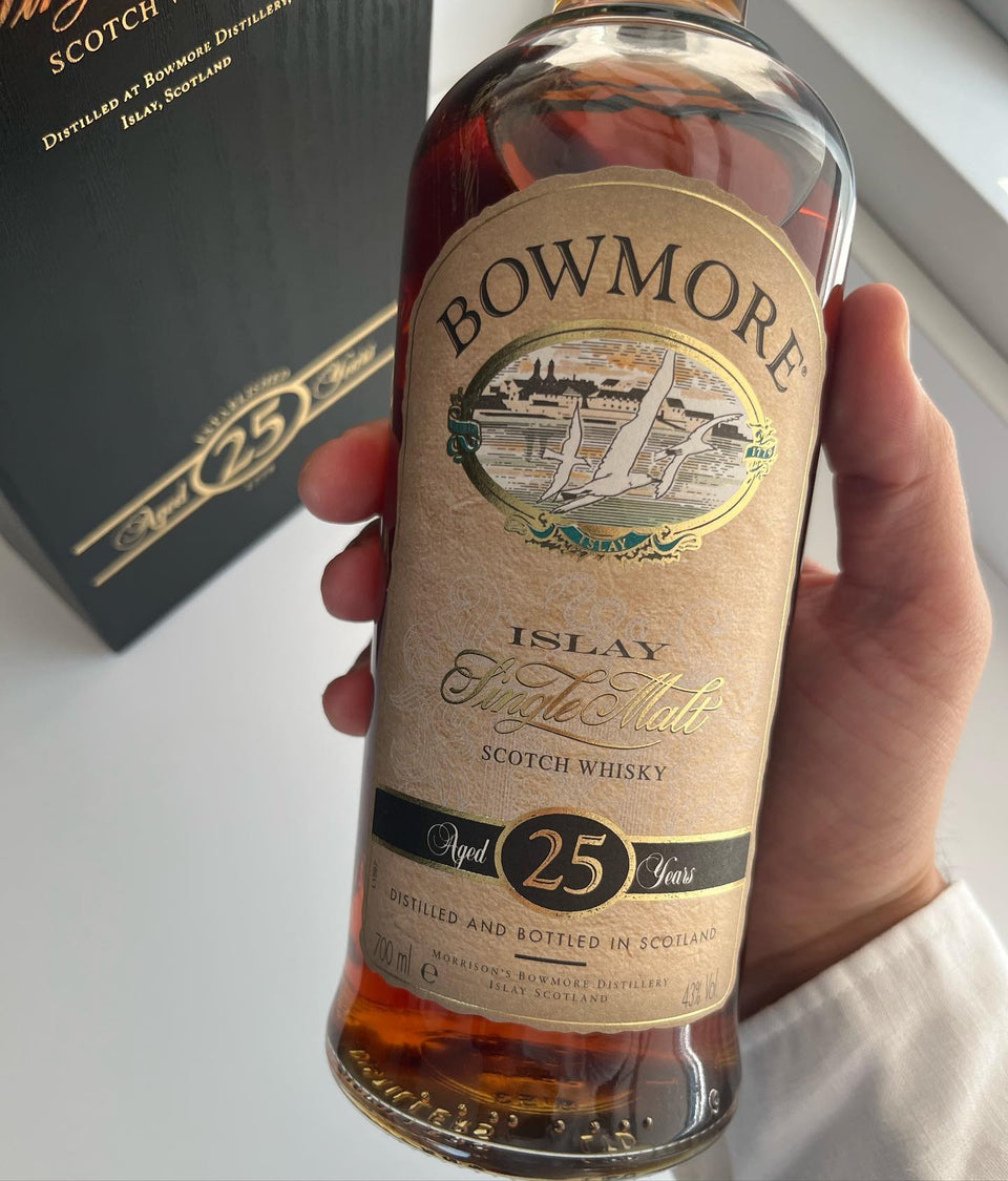 Bowmore, 25 Year Old, Seagull Label reference