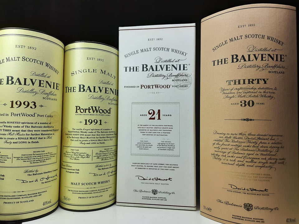 The Balvenie, Three Bottles reference