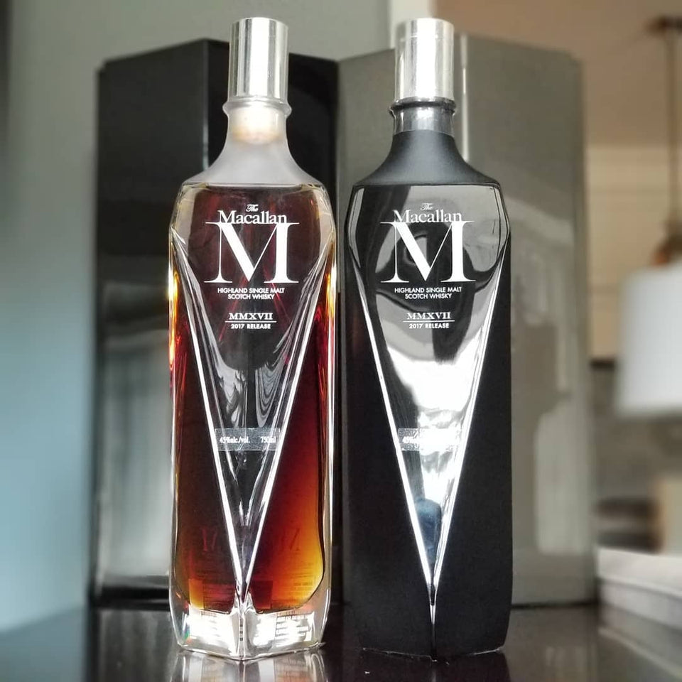 The Macallan, M Decanter, M Black 2017 reference