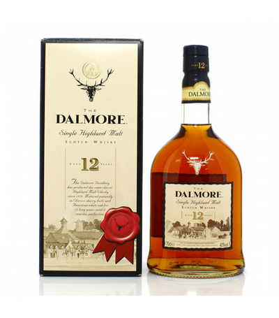 回收舊版Dalmore 12年 大摩 威士忌whisky 絕版威士忌回收 收酒 舊酒 老酒