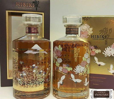 【香港高價收酒】收購 響（HIBIKI）17年 花鳥版  響 （HIBIKI） 17年 武藏野-最高價錢回收各系列威士忌