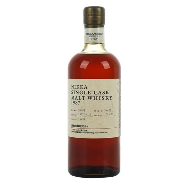 回收 仙台宮城峡 1987年 单桶威士忌 Sendai Miyagikyo 1987 Matl Single Cask