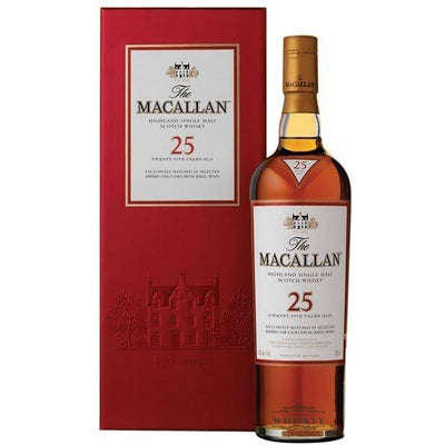 威仕世忌高價收購麥卡倫Macallan 25 年雪莉桶