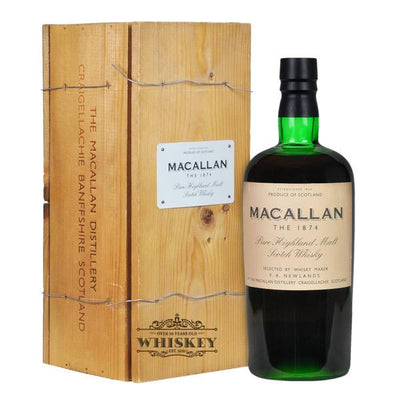 專業收購麥卡倫威士忌回收Macallan 1874 Replica