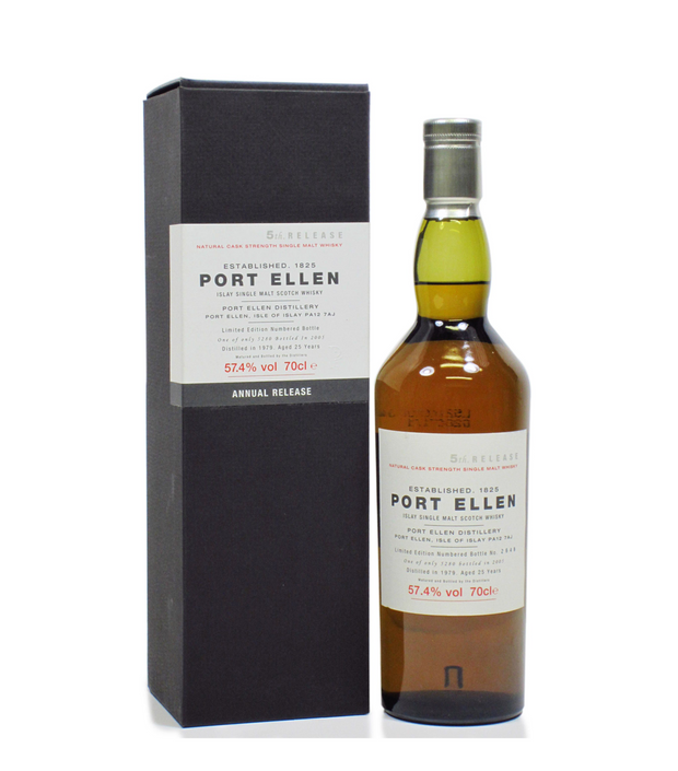 波特艾倫 Port Ellen-5th Annual Release-1979-25 year old—傳奇威士忌收購 _whisky回收