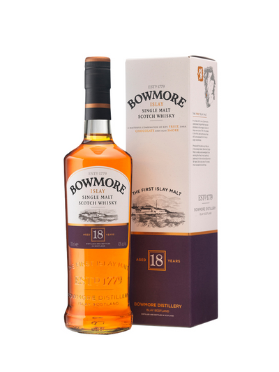 【威仕世忌收酒網】波摩Bowmore 18年舊版回收價格 / 全港澳收購