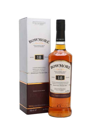 回收波摩Bowmore 18年威士忌 | 威士忌價格【威仕世忌】