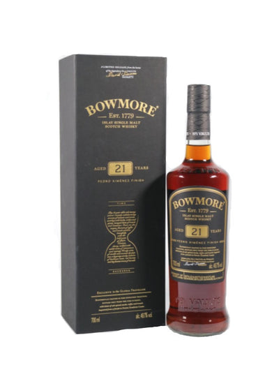 【威仕世忌收酒網】回收波摩Bowmore 21 Year Old PX Finsh威士忌 | 最高價格收購