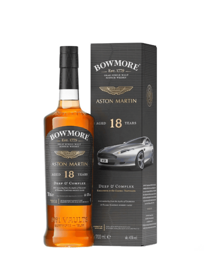 回收：18年波摩奧斯頓·馬丁 Bowmore  Aston Martin聯名（第三版）單一麥芽威士忌 【威仕世忌 高價回收】