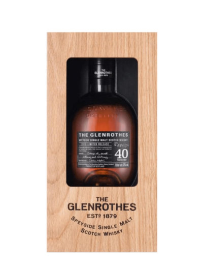 回收格藍路思 Glenrothes 40年威士忌 / 威士忌回收中心