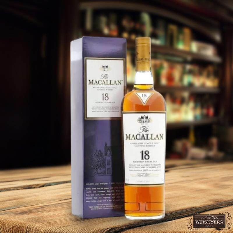 The Macallan 18 Year Old Sherry Cask Decanter 1991 – 威仕世忌